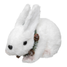 Lapin à poser H.14cm en promo chez Maxi Bazar Clichy à 5,99 €