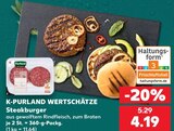 Aktuelle Steak Angebote bei Kaufland in Jena Aktuelles Steakburger Angebot bei Kaufland in Jena ab 4,19 €