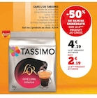 Café l'Or - Tassimo en promo chez Super U Valence à 2,19 €