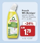 WC-Reiniger im Angebot bei combi in Bremen WC-Reiniger Angebote von Frosch bei combi Bremen für 1,79 €