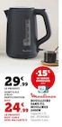 Bouilloire sans fil 2400W - Moulinex dans le catalogue Super U