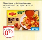 Sauce in der Doppelpackung Angebote von Maggi bei GLOBUS Kaiserslautern für 0,79 €