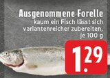 Ausgenommene Forelle im Angebot bei E center in Bocholt Ausgenommene Forelle Angebote bei E center Bocholt für 1,29 €
