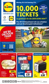 Aktueller Lidl Prospekt mit Toaster, "LIDL LOHNT SICH", Seite 1