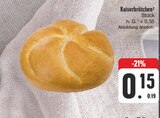 Aktuelles Kaiserbrötchen Angebot bei EDEKA in Fürth ab 0,15 €