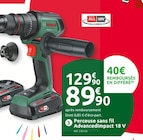 Mr.Bricolage Châtillon-sur-Chalaronne - Promo Perceuse sans fil AdvancedImpact 18 V Promo Perceuse sans fil AdvancedImpact 18 V à 89,90 € dans le catalogue Mr.Bricolage à Châtillon-sur-Chalaronne