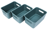 Lot de 3 boîtes de rangement - B&M à Rennes Lot de 3 boîtes de rangement en promo chez B&M Rennes à 10,00 €