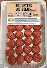 28 BOULETTES AU BŒUF : PRÉPARATION DE VIANDE BOVINE AROMATISÉE 71%, CONTENANT DES FIBRES VÉGÉTALES - NETTO en promo chez Netto 28 BOULETTES AU BŒUF : PRÉPARATION DE VIANDE BOVINE AROMATISÉE 71%, CONTENANT DES FIBRES VÉGÉTALES - NETTO dans le catalogue Netto