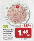 Bio Frischwurstaufschnitt Angebote von Wiltmann bei combi Hannover für 1,49 €