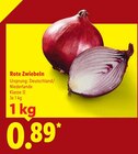 Rote Zwiebeln bei Lidl im Prospekt "" für 0,89 €