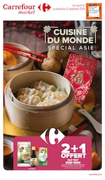 Catalogue Supermarchés Carrefour Market en cours à Berck et alentours, CUISINE DU MONDE SPÉCIAL ASIE, 15 pages, 10/09/2024 - 22/09/2024