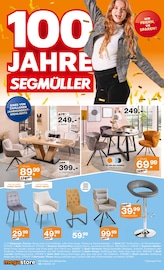 Aktueller Segmüller Prospekt mit Barhocker, "100 JAHRE SEGMÜLLER", Seite 44