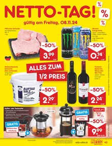 Energydrink im Netto Marken-Discount Prospekt "Aktuelle Angebote" mit 54 Seiten (Straubing)