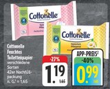 Feuchtes Toilettenpapier Angebote von Cottonelle bei E center Jena für 0,99 €