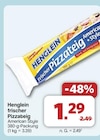 Frischer Pizzateig American Style von Henglein für 1,29 € bei famila Nordwest im Angebot Frischer Pizzateig American Style von Henglein im aktuellen famila Nordwest Prospekt