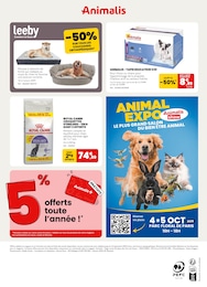 Prix et réduction Coussin dans le prospectus Animalis en cours Offre Coussin dans le catalogue Animalis du moment à la page 12
