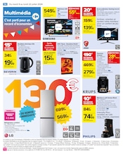 Réfrigérateur Angebote im Prospekt "LE TOP CHRONO DES PROMOS" von Carrefour auf Seite 56