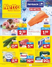 Aktueller Netto Marken-Discount Prospekt mit Fisch, "Aktuelle Angebote", Seite 1