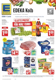 EDEKA Prospekt "Wir lieben Lebensmittel!" für Volkach, 38 Seiten, 24.08.2026 - 29.08.2026 EDEKA Prospekt "Wir lieben Lebensmittel!" für Volkach, 38 Seiten, 24.08.2026 - 29.08.2026