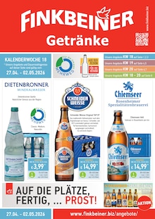 Bier im Finkbeiner Prospekt "DIE DURSTSTRECKE ENDET HIER" mit 10 Seiten (Göppingen)