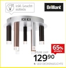 LED-Deckenleuchte von Brilliant im aktuellen XXXLutz Möbelhäuser Prospekt für 129,90 €