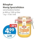Honig Spezialitäten von Bihophar im aktuellen V-Markt Prospekt für 4,99 €