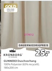 Gunnebo Duschvorhang im Angebot bei JYSK in Ansbach Gunnebo Duschvorhang Angebote von Kronborg bei JYSK Ansbach für 25,00 €