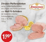 Zitronen-Pfefferschinken oder Well Fit-Schinken bei V-Markt im Türkheim Prospekt für 1,99 €