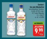 Gin Angebote von Gordon's bei Marktkauf Bautzen für 9,99 €