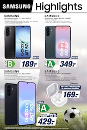 Ähnliche SAMSUNG Galaxy A51 Angebote im Prospekt "SAMSUNG Highlights im Juni" von expert Ähnliches Angebot bei expert in Prospekt "SAMSUNG Highlights im Juni" gefunden auf Seite 4