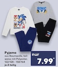 Pyjama von Sonic im aktuellen Kaufland Prospekt für 7,99 €