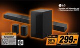 Soundbar mit Subwoofer und 2 Rücklautsprechern DS70TR Angebote von LG bei expert Lippstadt für 299,00 €