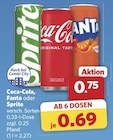 Aktuelle Coca Cola Angebote bei combi in Hameln Aktuelles Coca-Cola, Fanta oder Sprite Angebot bei combi in Hameln ab 0,69 €