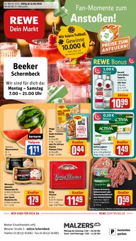 REWE Prospekt Dein Markt mit 31 Seiten