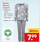Netto Marken-Discount - Damen Pyjama langarm Angebot im Prospekt Damen Pyjama langarm bei Netto Marken-Discount im Prospekt "" für 7,99 €