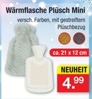 Wärmflasche Plüsch Mini im Angebot bei Zimmermann in Hildesheim Wärmflasche Plüsch Mini Angebote bei Zimmermann Hildesheim für 4,99 €