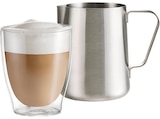 550 ml Milchaufschäumkännchen Edelstahl von TCHIBO im aktuellen MediaMarkt Saturn Prospekt für 9,99 €