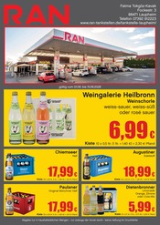 RAN Tankstellen Prospekt der aktuellen Woche mit 2 Seiten, gültig von 01.06.2026 bis 15.06.2026, in Schemmerhofen und Umgebung Aktueller RAN Tankstellen Prospekt in Schemmerhofen und Umgebung, "RAN" mit 2 Seiten, 01.06.2026 - 15.06.2026