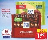 Aktuelles Schokolade Angebot bei Netto Marken-Discount in Hannover ab 1,69 €