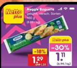 Baguette Angebote von Meggle bei Netto Marken-Discount Dresden für 1,11 €