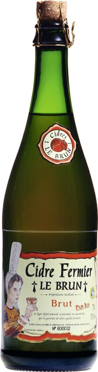 Cidre fermier brut