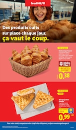 Offre Viennoiserie dans le catalogue Lidl du moment à la page 9