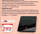 Induktionskochplatte Einzel EKI 3569 Angebote von Clatronic bei GLOBUS Erlangen für 29,99 €