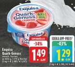 Quark-Genuss Angebote von Exquisa bei E center Bielefeld für 1,29 €