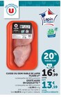 Cuisse ou demi rable de lapin - FILIERE U à 10,39 € dans le catalogue U Express