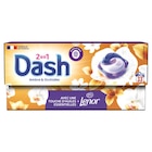 Lessives capsules 2 en 1 - DASH en promo chez Carrefour Rillieux-la-Pape à 14,95 €