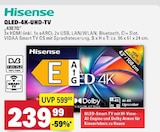 QLED-4K-UHD-TV 43E70Q Angebote von Hisense bei E center Langen für 239,99 €