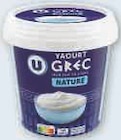 Yaourt Grec Nature - U dans le catalogue Hyper U