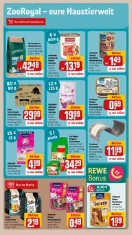 Katzenstreu im REWE Prospekt "Dein Markt" mit 20 Seiten (Pforzheim)