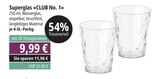 Superglas »CLUB No. 1« Angebote bei Marktkauf Ravensburg für 9,99 €